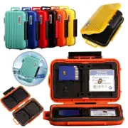 Shockproof 24 Slots Memory Card Storage Case Micro SD Card Storage Box Holder
