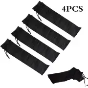 4pcs 14" Gun Sock Silicone Treated Handgun Pistol Sleeve Storage Cover Holder