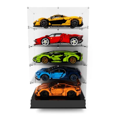 Opus Display Case for Lego® Supercars 42056 42083 42115 42143 42172 Porsche - P1