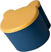 ERINGOGO Y Storage Stool for Boys and Girls Book Container Lid Plastic Seat Organize Boys and Girls' Room Decorative b