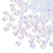 6000 Pcs Bright White Resin Flatback Rhinestone SS16 4mm Resin Rhinestones