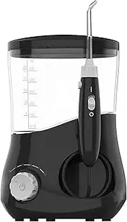 FREEZYMAN Teeth cleaner Oral Irrigator, Electric Dental Water Flosser Teeth Cleaner,with 4 Kinds of Multifunctional 360-degree Rotating Nozzles, 10-stage Water Pressure,ideal for Teeth/Braces Cleaning