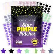280Pcs Star Pimple Patches for Face - Hydrocolloid Acne Blemish Pimple Patches C