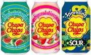 3 CHUPA CHUPS SPARKLING DRINK Soda Cans New Flavors Bundle 345ml 11.6 fl oz