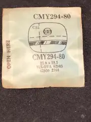 GS Fancy Crystal CMY294-80 for BULOVA case# 62903, 62909, 2768 - 21.9 x 18.5 mm