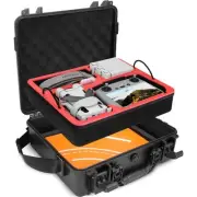 Drone Case for DJI Mini 4 Pro/Mini 3 I Compact I Dual Layer I Waterproof Carr...