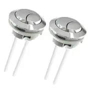 2 Pack Dual Push Flushing Toilet Button 58mm Toilet Tank Buttons Toilet Valve R