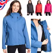Ladies Trespass Addison Hooded Waterproof & Breathable Jacket with Taped Seams