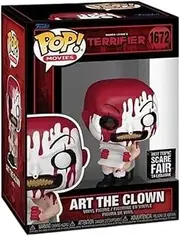 Funko Vinyl Terrifier Art The Clown Sitting US Exclusive Pop Action Figures