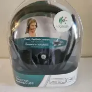 Logitech ClearChat Comfort USB Headset with Noise Cancelling Microphone SEALED