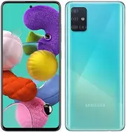 [Samsung] Galaxy A51 (128GB, 4GB) 6.5", 48MP Quad Camera, Dual SIM GSM Unlocked A515F/DS- Global 4G LTE International Model - Prism Crush Blue