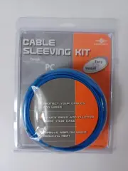 VanTec Cable Sleeving Kit Blue New Sealed EASY TO INSTALL Free Ship