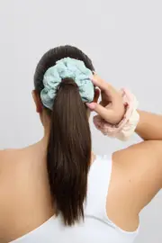 Multi 3 Pack Textured Scrunchies