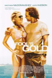 Fool’s Gold Matthew McConaughey, Kate Hudson Movie Poster 17 X 12