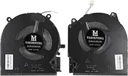 Replacement New CPU + GPU Cooling Fan for HP Victus RTX3060 16-D 16-E (80W Interface) TPN-Q263 TPN-Q264 16-D0111TX 16-e0011ns Series NS75C06-20K21 NS75C06-20K22 DC5V 10.5H Fan