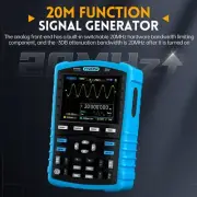 Handheld Dual Channel Digital Oscilloscope 2 In 1 Function Signal Generator