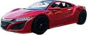 Finished Scale Model Simulation 1:24 for Acura 2018 NSX Model Die-cast Alloy Car Model Static Scale Model Exquisite Collection Presents Presents Ornaments(Red)