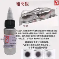 在飛比找露天拍賣優惠-【小新新品】PVC 模型軟膠玩具漆 粗閃銀 polyviny