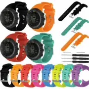 Sports Band Watchband Strap for SUUNTO CORE All Black Men's Watch SS014279010