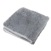 Household Thicken Soft Indoor Modern Fluffy Carpet Living Room Non Slip Yoga Rug Home Decor(120x160cm Silvery Grey)