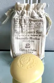 Rare 1970s Crabtree Evelyn English Country Soap Honeysuckle Woodbine in Sack