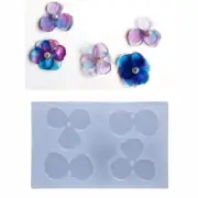 3D Flower Petal Earring Silicone Molds Resin Pendant Jewelry Making Tool