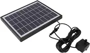 FONDOTIN Solar Fountains 12v 5w Automatic Garden Water Pump Solar Water Feature