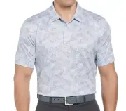 Ben Hogan Performance Men’s Confetti Print Short Sleeve Golf Polo T-Shirts: M