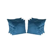 Nicola Spring Square Velvet Cushions - 55cm x 55cm - Pack of 6