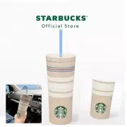 Starbucks Stainless Steel Natural Summer Terrazzo Cold Cup Tumbler 2024 16oz.