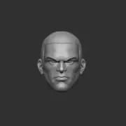 Cyborg Victor Stone v4 custom head for DC Comics & other action figures