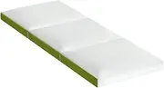 Uribake Giselle Bedding Foldable Mattress Folding Bed Mat Camping Trifold Single Green