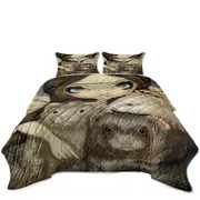 Angel with Ferrets Coverlet