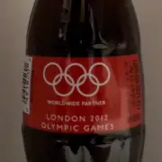 London 2012 Olympics Coca Cola Bottle
