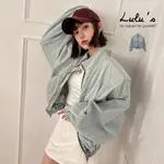 LULUS/時髦精必備大墊肩牛仔外套藍【A03230074】230831