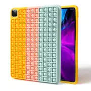 Fun Silicone Push Bubble Pop It Fidget iPad Case Cover for Air 4th / Air 5th Gen