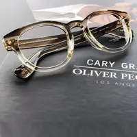 在飛比找蝦皮購物優惠-OLIVER PEOPLES |透明膠框 造型鏡架 歐耶眼鏡