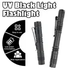 Uv Flashlight 365nm Ultraviolet Torch With Pen Clip Mini Led Small Blacklight
