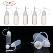 10Pcs Clear Needle Tip Empty Bottle Dropper Glue Quilling DIY Craft Jewelry Tool
