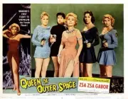 Queen Of Outer Space Lobby Card Zsa Zsa Gabor 1958 Old Film Movie Photo 1