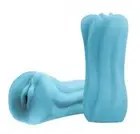 Realistic Male Masturbator Fake Vagina Silicone Penis Stimulator Stroker