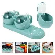 Salt Container Seasoning Containers Condiment Bottles Seasoning Jar