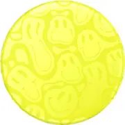 Popsockets PopGrip Gen 2 (Neon Jolt Yellow Smiley Melt)
