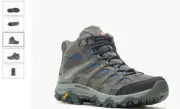Merrell Moab 3 Mid Vent Granite Hiking Boot Shoe Men's US sizes 7-15/NEW!! M