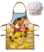 Disney Lion King Kids Apron and Chef Hat