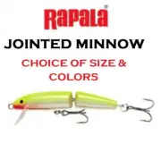 Rapala Jointed Minnow, J-13, Choice of Colors