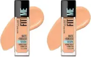 2 Pack ~ Maybelline Fit Me ( Choose shade ) Matte+ Poreless Foundation 1 fl. oz