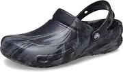 [Crocs] Unisex Bistro (Unisex), Deep Navy/Multi, 8 Women/6 Men