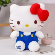 Sanrio Character Hello Kitty Classic Blue Stuffed Toy Plush Doll 8 Inch