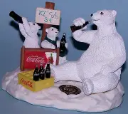 Coca Cola Heritage Collection, Cavanaugh "Entrepreneurs" polar bear coke stand